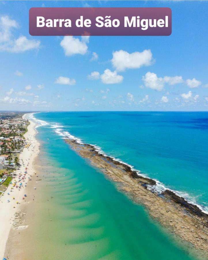 Chalé lindo e aconchegante na Barra de São Miguel Exterior foto