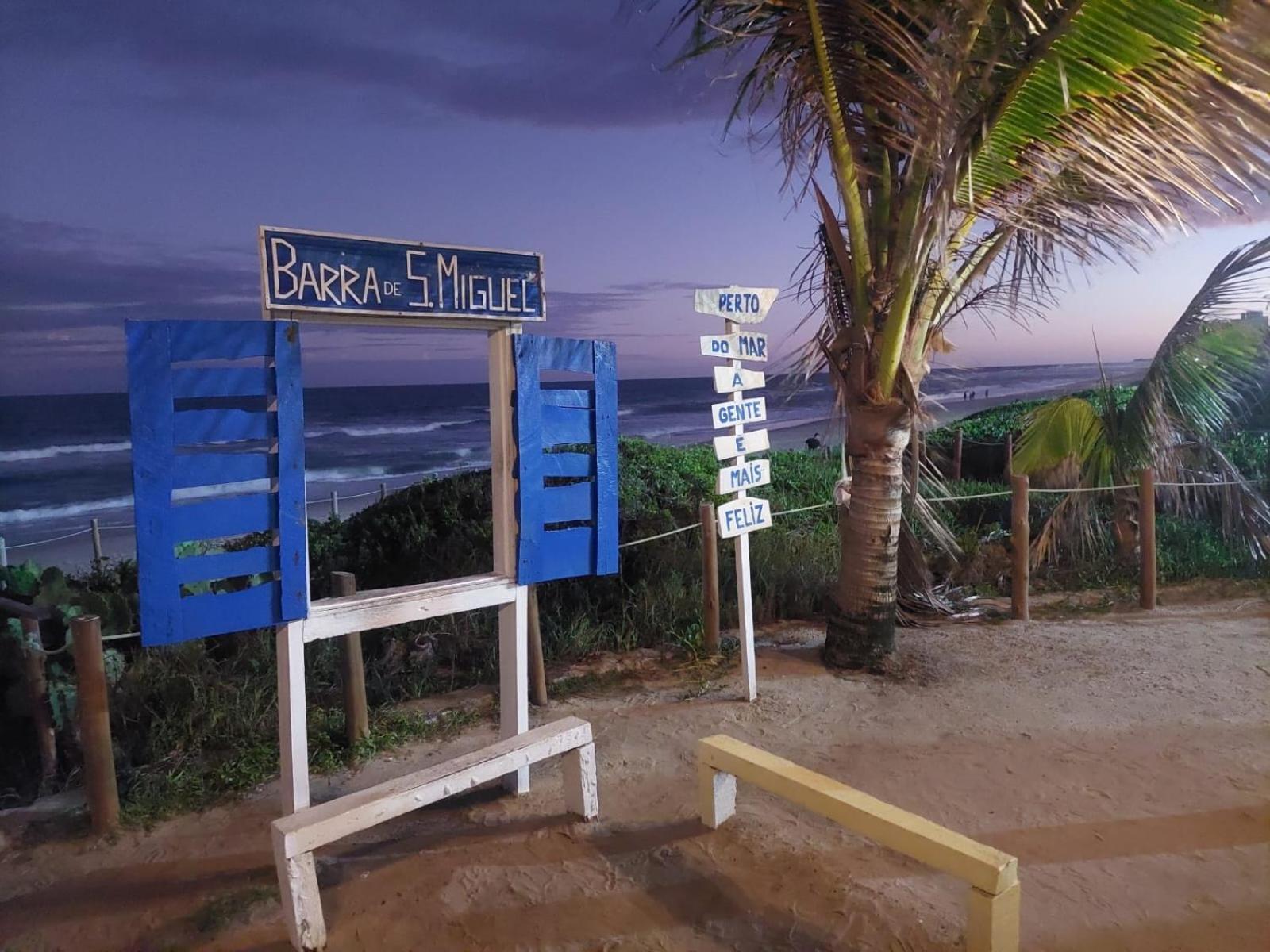 Chalé lindo e aconchegante na Barra de São Miguel Exterior foto